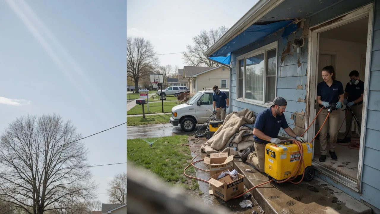 Basement Flood Cleanup in Crossroads, NM near me